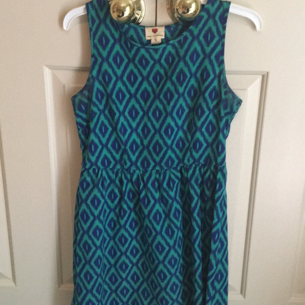 One Clothing open back zipper dress size S EUC
